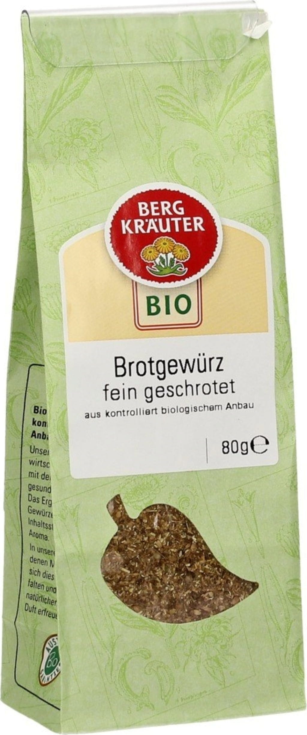 Österreichische Bergkräuter Przyprawa do chleba, 80 g