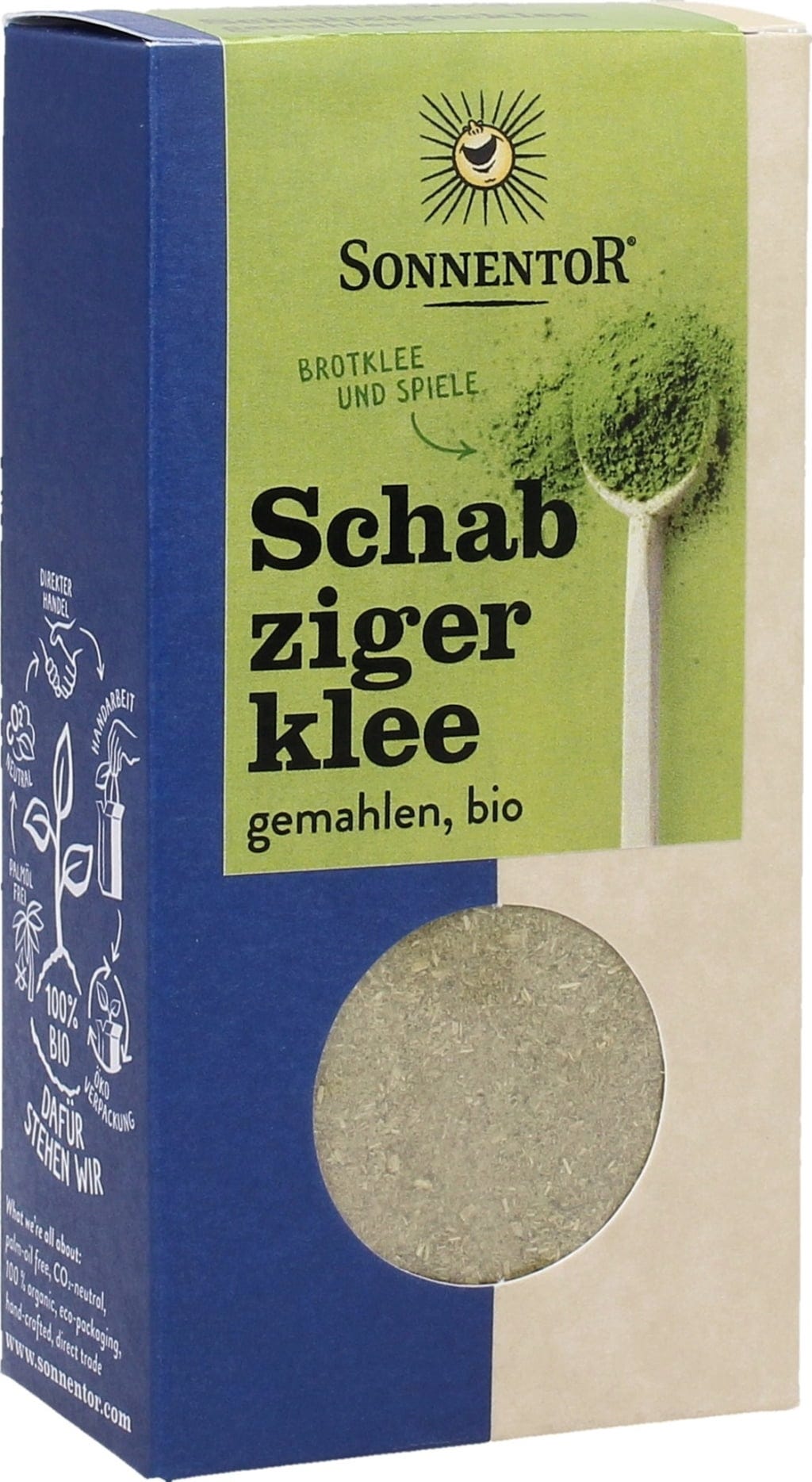 Sonnentor Mielona kozieradka błękitna, 40 g