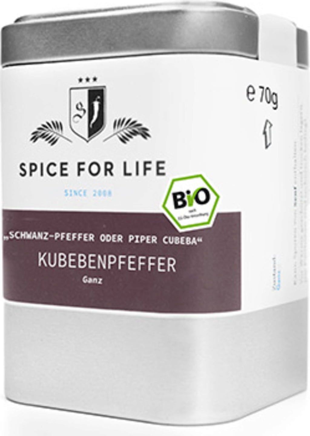 Spice for Life Organiczny pieprz kubeba (cały), 70 g