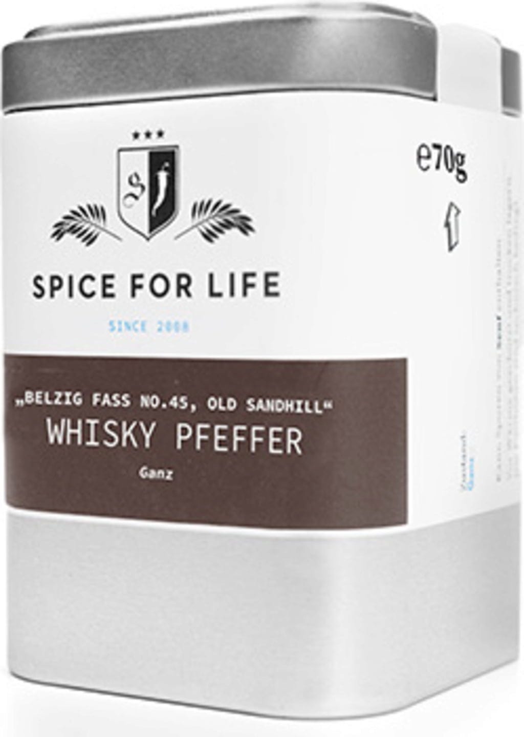 Spice for Life Belziger Whisky pieprz, 70 g