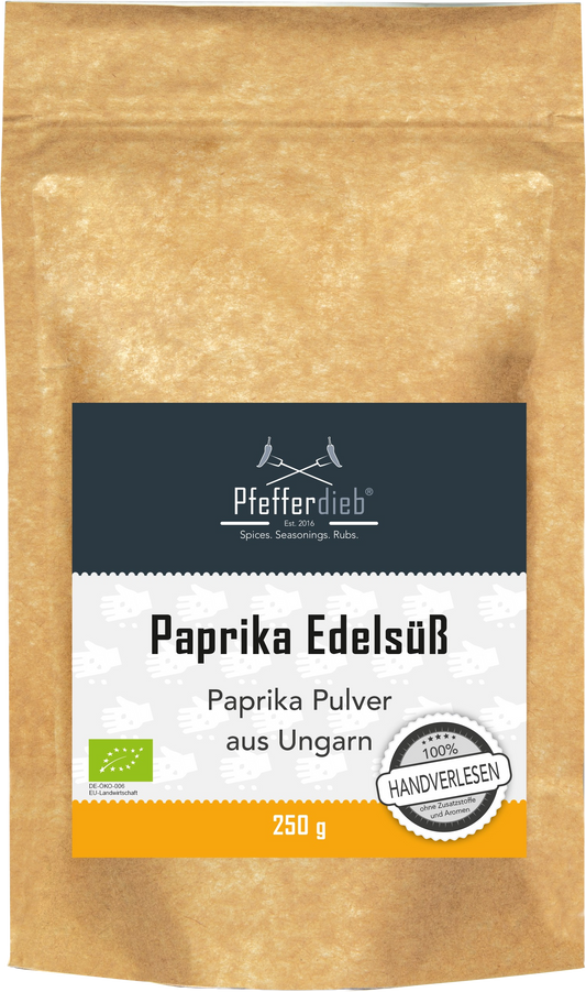 Pfefferdieb Bio Papryka słodka z Węgier, mielona, 250 g
