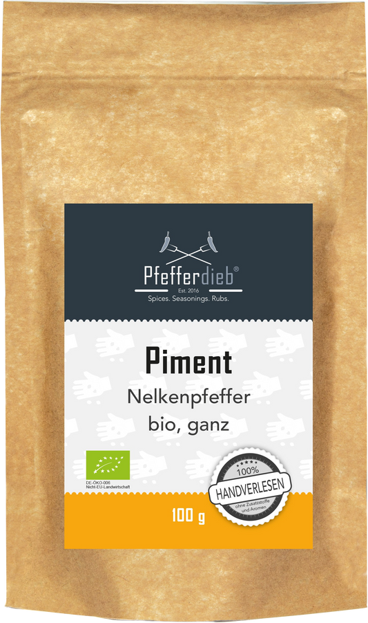 Pfefferdieb Bio Ziele angielskie, całe, 100 g