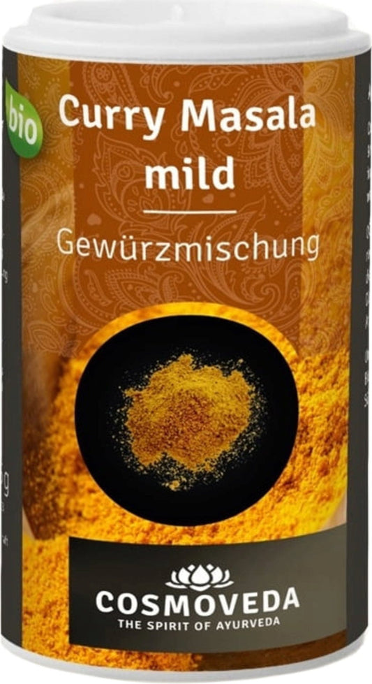 Cosmoveda BIO Curry Masala Łagodne, 25 g