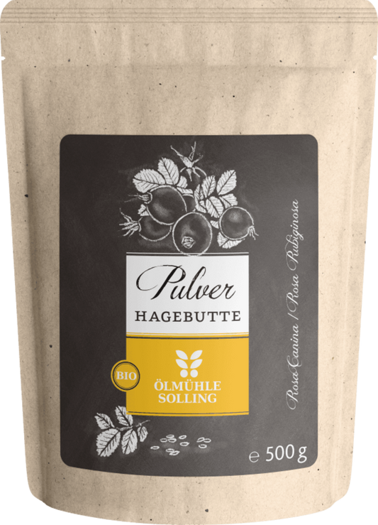 Ölmühle Solling  Organiczny proszek z owoców dzikiej róży, 500 g