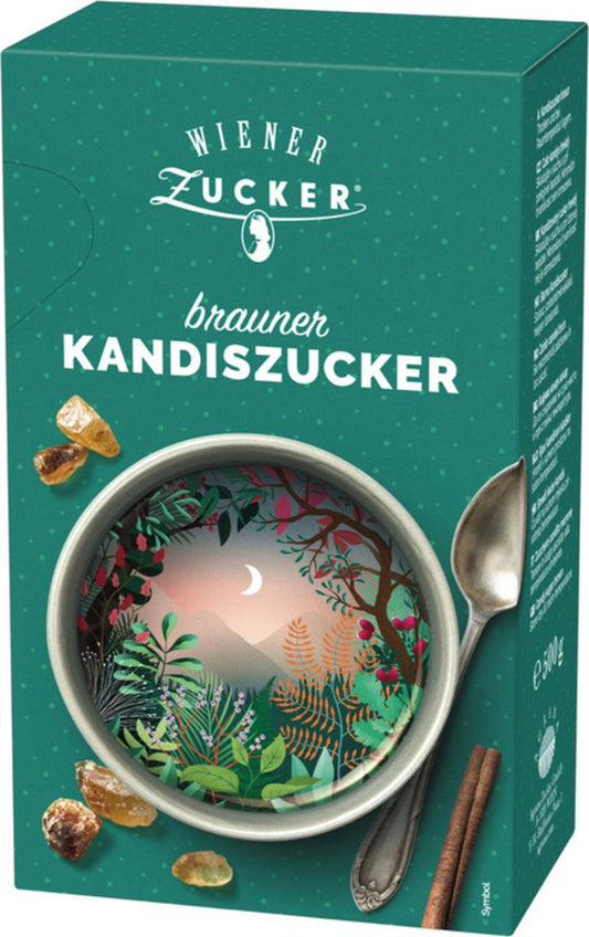 Wiener Zucker Brązowy cukier kandyzowany, 500 g