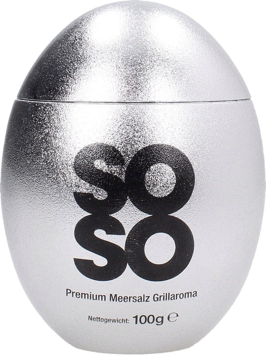 SoSo Factory Sól morska Premium Premium Grillaroma, 100 g