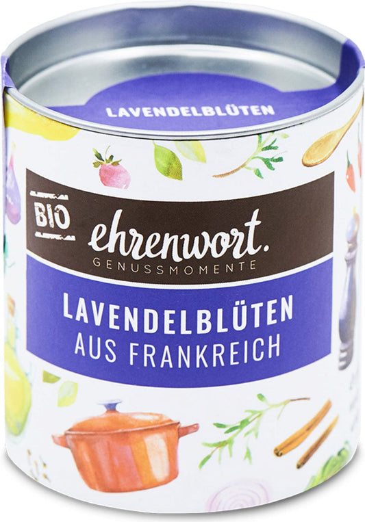 Ehrenwort Organiczne kwiaty lawendy, 12 g
