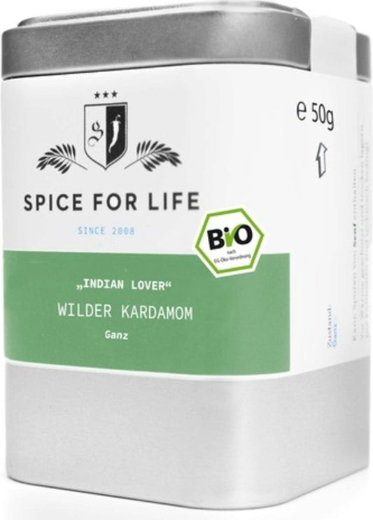 Spice for Life Dziki kardamon organiczny, cały, 50 g