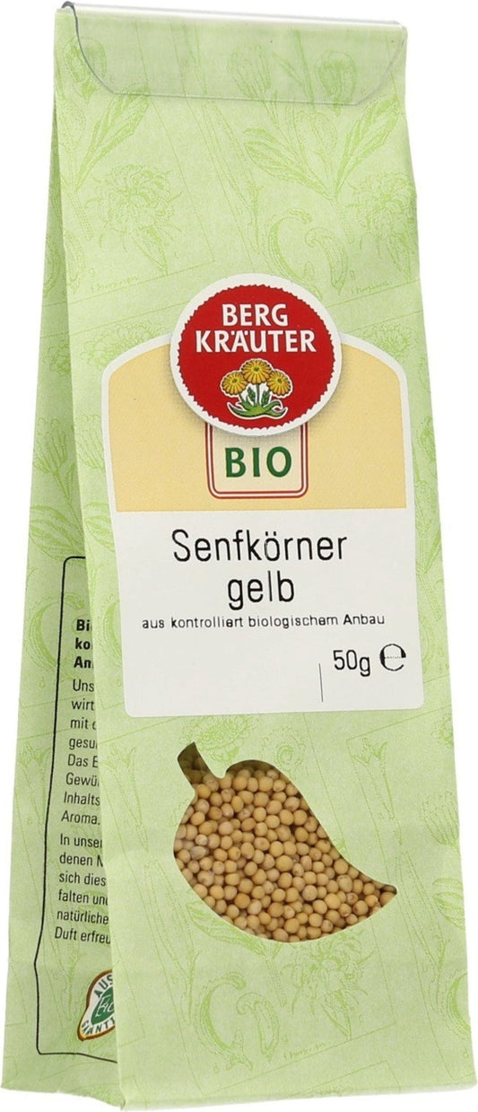 Österreichische Bergkräuter Nasiona gorczycy żółte, 50 g