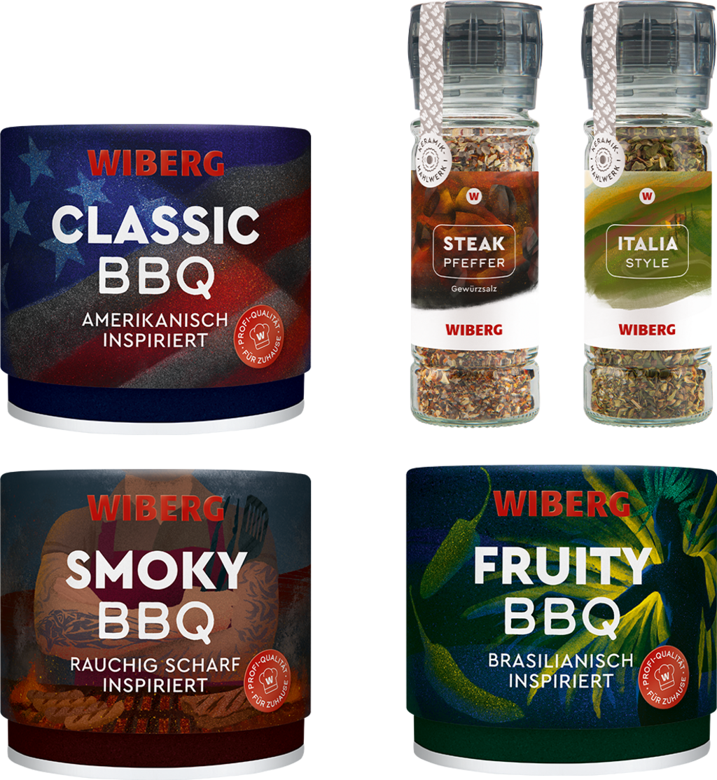 Wiberg BBQ duży zestaw przypraw