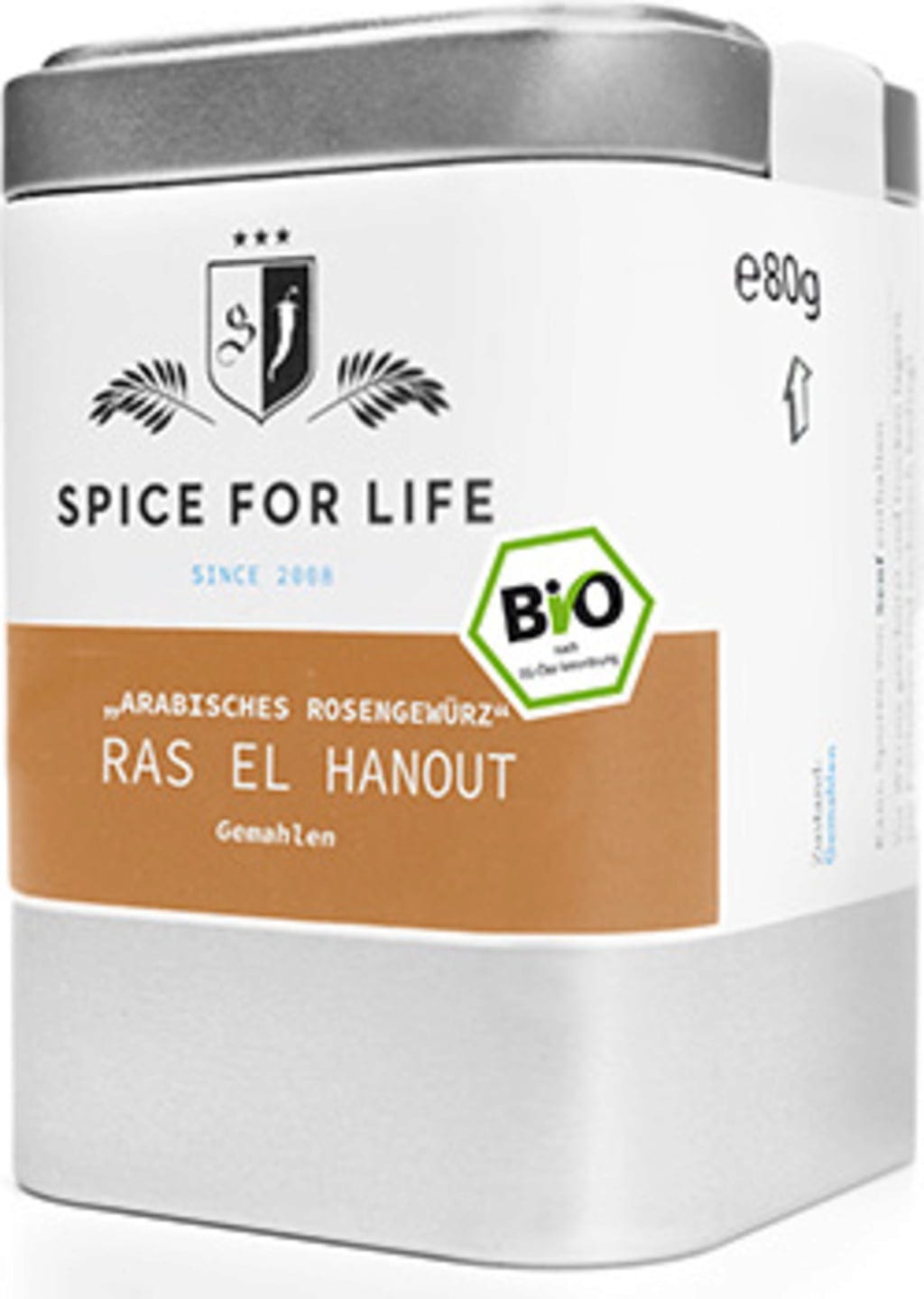 Spice for Life Bio Ras el Hanout, 80 g