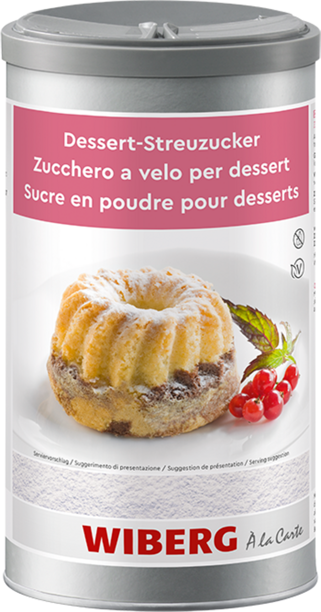 Wiberg Cukier puder do deserów, 750 g